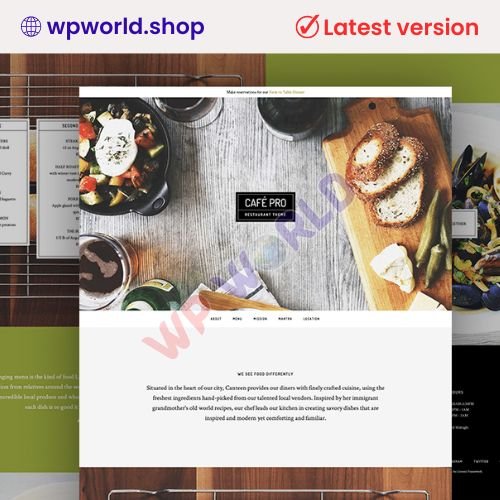 StudioPress Cafe Pro Genesis WordPress Theme