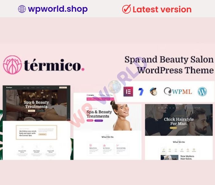 Termico – Spa and Beauty Salon WordPress Theme