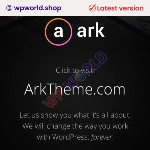 The Ark | WordPress Theme made for Freelancers