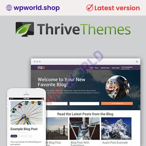Thrive Themes Rise WordPress Theme