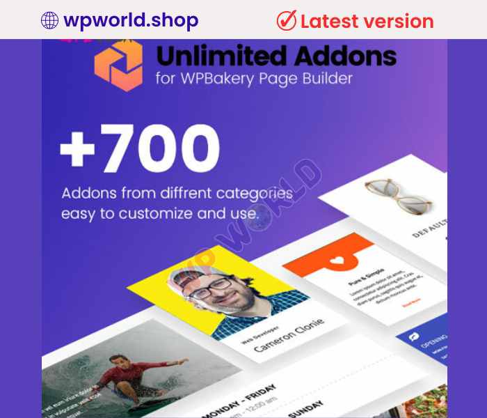 Unlimited Addons for WPBakery Page Builder