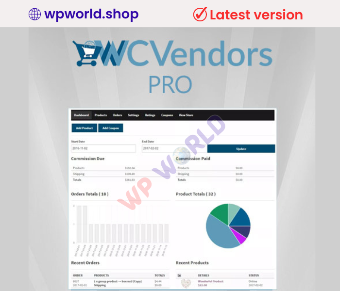 WC Vendors Pro