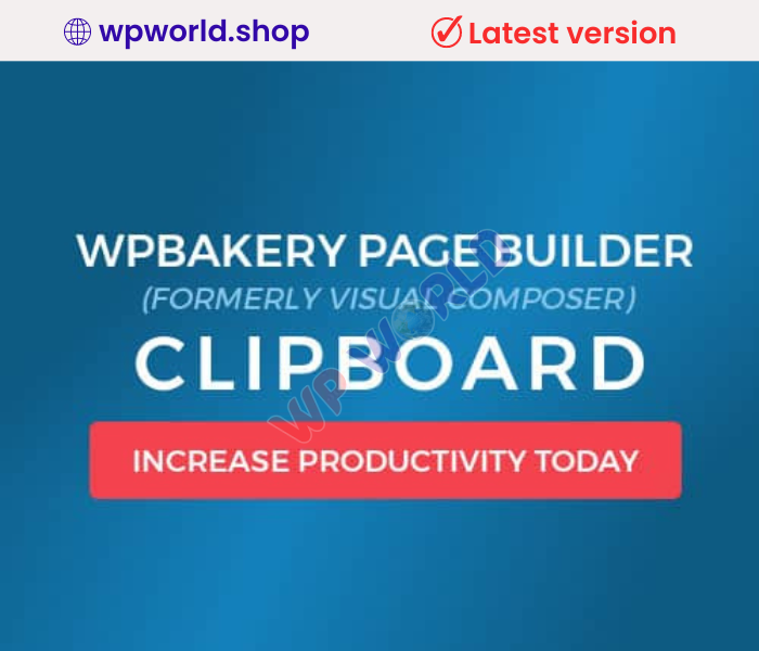 WPBakery Page Builder (Visual Composer) Clipboard