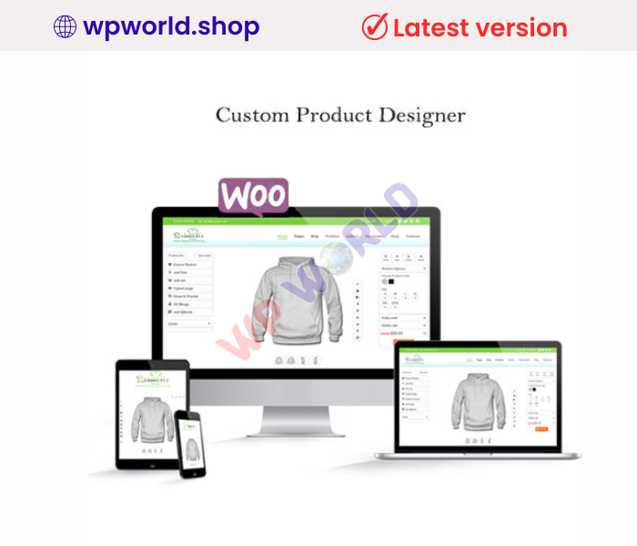 WooCommerce Custom Product Designer