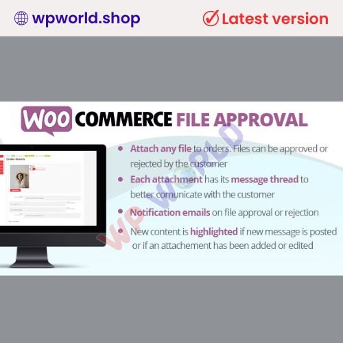 WooCommerce File Approval