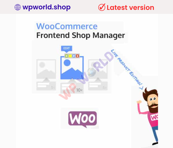 WooCommerce Frontend Manager AFFILIATE