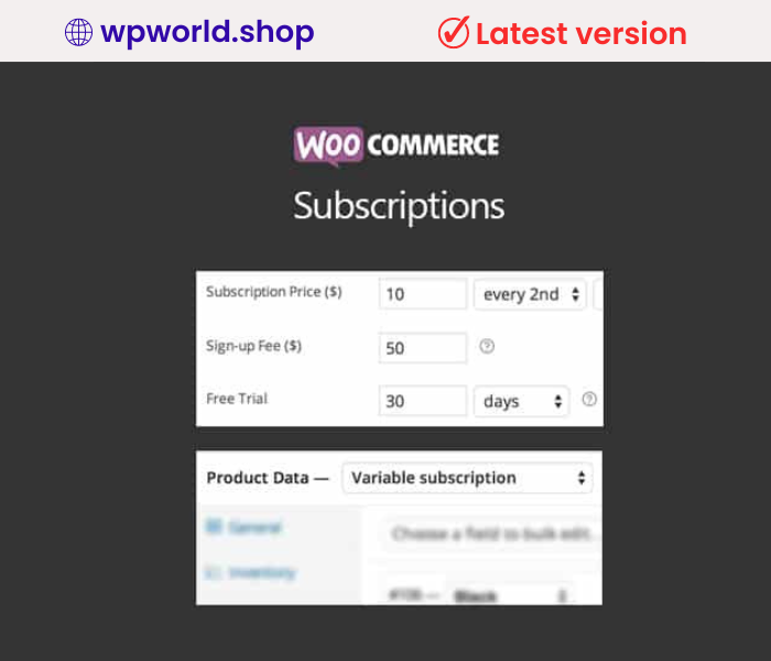 WooCommerce Subscriptions