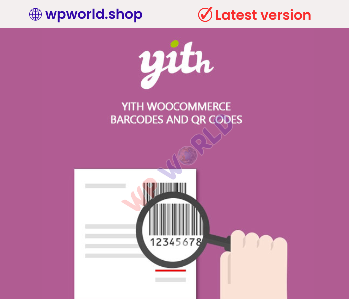 YITH WooCommerce Barcodes and QR Codes Premium