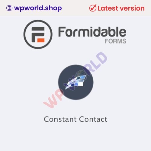 Formidable Forms | Constant Contact