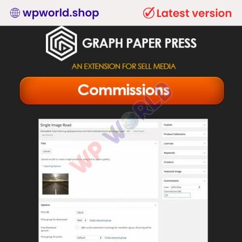 Graph Paper Press Sell Media Commissions