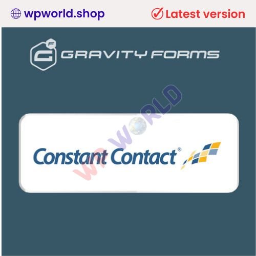 Gravity Forms Constant Contact Addon
