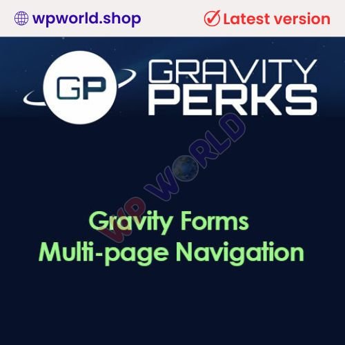 Gravity Forms Multi-page Navigation