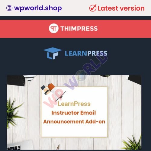 LearnPress – Announcements Addon