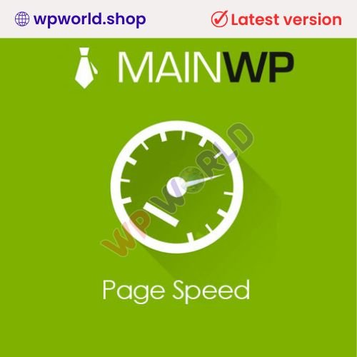 MainWP Page Speed