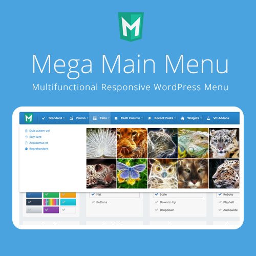Mega Main Menu | WordPress Menu Plugin