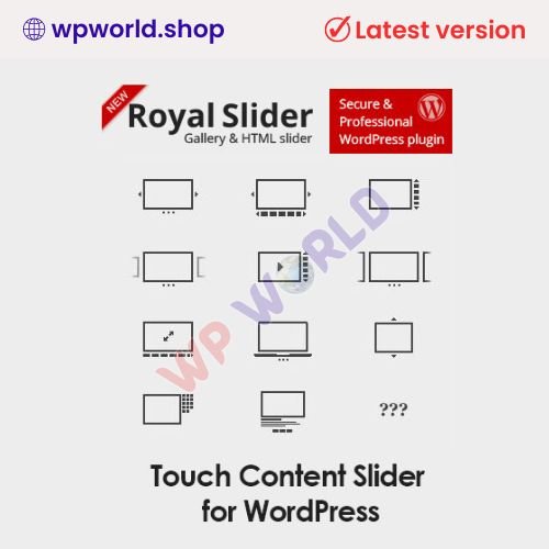 RoyalSlider – Touch Content Slider for WordPress