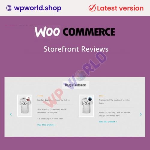 Storefront Reviews