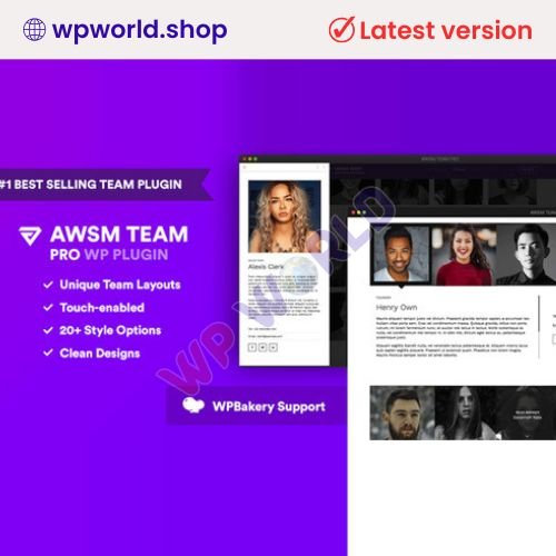 The Team Pro – Team Showcase WordPress Plugin