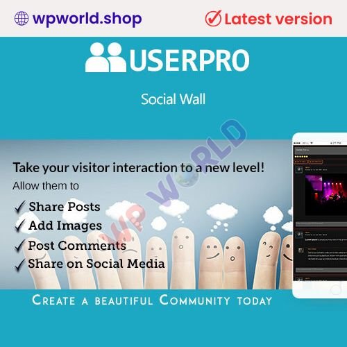 UserPro | Social Wall Add-on