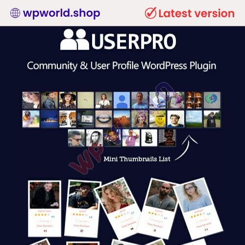 UserPro – Community and User Profile WordPress Plugin