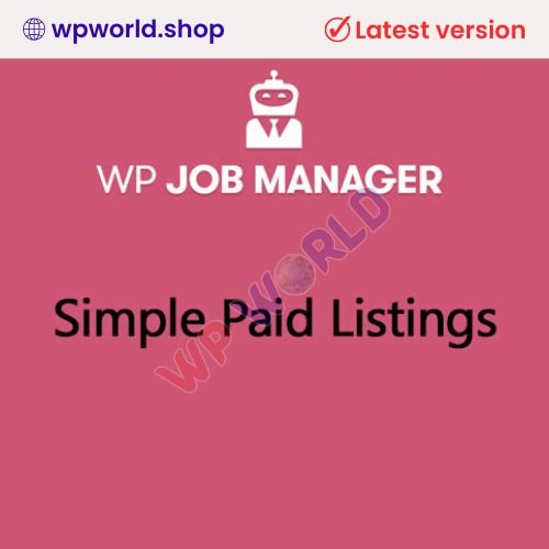WP Job Manager Simple Paid Listings Addon