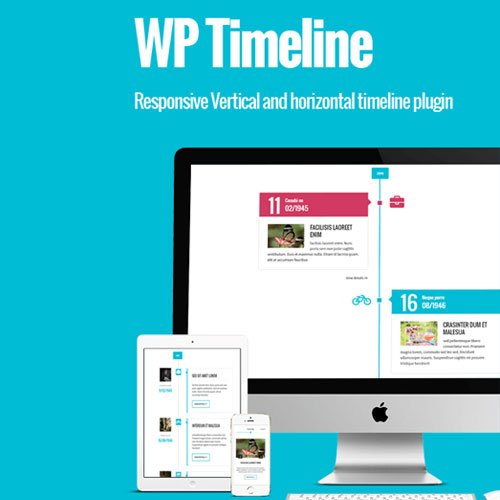 WP Timeline | Responsive Vertical and Horizontal timeline plugin
