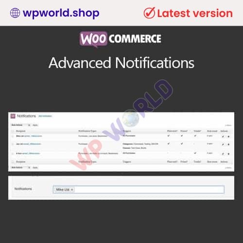 WooCommerce Advanced Notifications