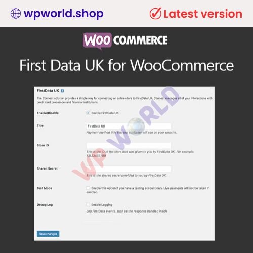 WooCommerce FirstData UK