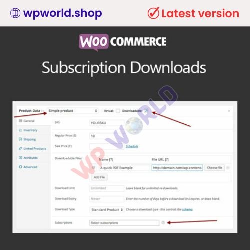 WooCommerce Subscription Downloads