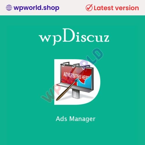 wpDiscuz – Ads Manager