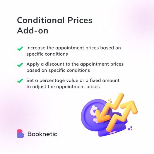 Booknetic – Conditional Prices Addon