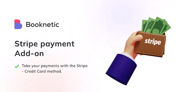 Booknetic – Stripe Payments Addon