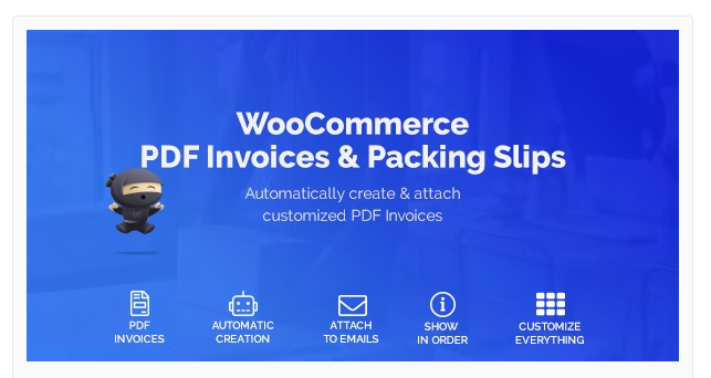 WooCommerce PDF Invoices & Packing Slips